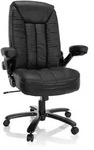 Schwerlaststuhl / B&uuml;rostuhl INSTRUCTOR III XXL Leder schwarz hjh OFFICE