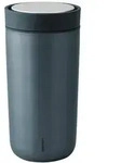Stelton A/S Stelton To Go Click Becher, Thermobecher, Coffee Travel Mug, Edelstahl,