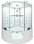 AcquaVapore Dampfdusche Whirlpool Dusche Duschkabine K60-WS-TH-SC 140x140cm...
