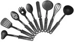 STONELINE&reg; 9-tlg K&uuml;chenhelfer Set, Kunststoff, mit praktischer St&uuml;tze, f&uuml;r