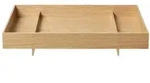 Blomus Tablett Abento Large, Serviertablett, Ablage, Hartholz, Holz, 50 x 30 cm,