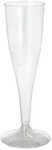 Starpak 100 Stiel-Gl&auml;ser f&uuml;r Sekt, PS 0,1 l &Oslash; 4,8 cm &middot; 19,9 cm glasklar...