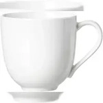Ritzenhoff & Breker Kaffeebecher / Skagen / Porzellan / Weiss / 440 Ml