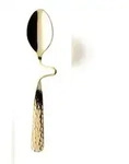 Villeroy & Boch Wave Caff&egrave;- Spoon Mokka- / Espressol&ouml;ffel vergoldet 120mm