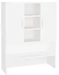 vidaXL Waschmaschinenschrank Wei&szlig; 70,5x25,5x90 cm
