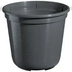 Geli Blumentopf Standard Anthrazit &Oslash; 40 cm Kunststoff 26.5 Liter Robuster