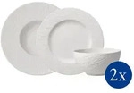 Villeroy & Boch Manufacture Rock Starter-Set 6-teilig wei&szlig;