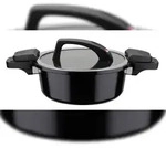 GSW Energiespartopf Gourmet Nero 24 x 10 cm / 4 Ltr., induktionsgeeignet