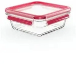 EMSA Clip & Close GLAS Frischhaltedose, Vorratsbeh&auml;lter, Vorratsdose, Transparent /