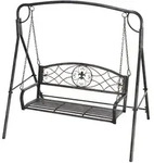 Outsunny - Gartenschaukel - 167Lx123Wx175Hcm - Schwarz