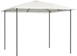 vidaXL Pavillon 3x3x2,6 m Creme 160 g/m2