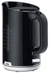 Braun WK1100BK Wasserkocher schwarz/wei&szlig; 1,7L, 2200 Watt