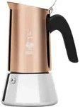 Bialetti Venus kupfer, Edelstahl Espressokocher f&uuml;r 4 Tassen