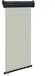 vidaXL Balkon-Seitenmarkise 105x250 cm Grau
