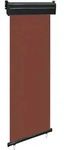 vidaXL Balkon-Seitenmarkise 65x250 cm Braun