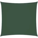 vidaXL Sonnenschirmsegel, quadratisch, Oxford-Stoff, 6 x 6 m, dunkelgr&uuml;n, Modell