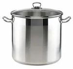 Haushalt International HI 22056 Edelstahl Kochtopf Universaltopf Topf mit Glasdeckel