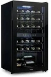 Klarstein Shiraz 29 Duo Weink&uuml;hlschrank 2 Zonen 80L/29 Flaschen 5-22&deg;C Touch