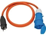 Brennenstuhl 1132910025 Stromkabel Orange 1,5 m IEC Type E (3.4 mm, 3.1 mm)