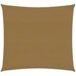 vidaXL Sonnensegel 160 g/m2 Taupe 2x2 m HDPE