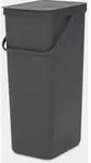 Brabantia SORT & GO RECYCLE BIN 40 l Rechteckig Grau