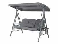 HOME DELUXE Hollywoodschaukel DESCANSO - Farbe: Grau