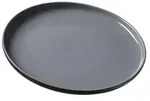 Ritzenhoff & Breker Speiseteller | 3 x &Oslash; 26 cm | Schwarz | Steinzeug