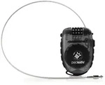 Pacsafe Retractasafe 250 Gep&auml;ckkombinationsschloss Schwarz