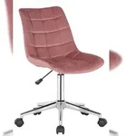 CLP B&uuml;rostuhl Medford Samt pink