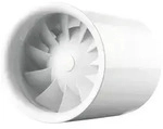 Vents Axialer Rohrl&uuml;fter Einschubl&uuml;fter Quietline 125 Wei&szlig; 13