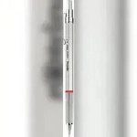 Rotring rapid PRO Feinminenstift Chrom, 0,7 mm, Griffzone gefr&auml;st