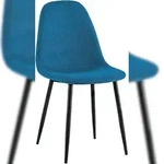 CLP Esszimmerstuhl Napier blau/Stoff