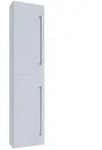 VCM Badm&ouml;bel Hochschrank Badinos Wei&szlig; H. 150 x B. 33 x T. 22 cm