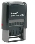 Datumstempel Printy-Dater 66306 41x24mm GEBUCHT gr/sw