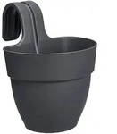 Elho Vibia Campana Easy Hanger Balkonkasten Schwarz Rund Kunststoff 2.8L