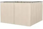 Outsunny - 4 Seitenteile - 302 x 205 cm - beige