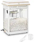 Royal Catering Popcornmaschine - 1500 W - 5 kg/h - wei&szlig; & golden -