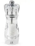 PEUGEOT Salzm&uuml;hle VITTEL 16cm Acryl Transparent Stahlmahlwerk Gew&uuml;rzm&uuml;hle