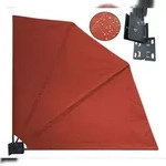 QUICK STAR F&auml;cher 115x115cm Rotorange