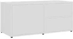 vidaXL TV-Schrank Wei&szlig; 80x34x36 cm Holzwerkstoff