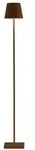 Zafferano - Poldina Pro L Corten wiederaufladbare und dimmbare LED-Lampe 122 cm mit