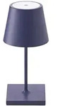 Nuindie mini LED Akku Tischleuchte pflaumenblau IP54
