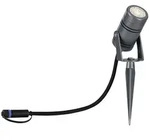 Paulmann Plug & Shine LED Gartenstrahler Radon Einzelspot IP65 3000K 11W Grau