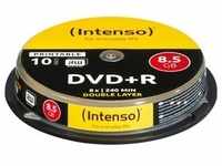 Intenso 1x10 DVD+R 8.5GB 8x Double Layer printable 8,5 GB DVD+R DL 10 Stück(e)