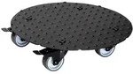 WAGNER Pflanzenroller ALASKA BLACK &Oslash; 30 x 7,5 cm, Alu Riffelblech,