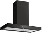 Amica IH 694 610 S Inselhaube T-Line 90 cm Schwarz