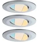 Paulmann LED Einbauleuchte Calla 3er-Pack schwenkbar IP65 rund 90mm 30&deg; 3x5W