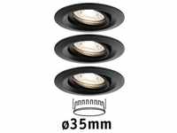 Paulmann LED Einbauleuchte Nova Mini Coin Basisset schwenkbar rund 66mm 15°...