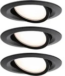 Paulmann LED Einbauleuchte Nova Plus Coin Basisset schwenkbar rund 84mm 50&deg;...