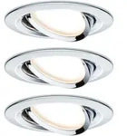 Paulmann LED Einbauleuchte 3-Step-Dim Nova Coin 3-Step-Dim Basisset schwenkbarrund
